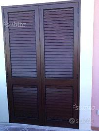 Persiane in alluminio a lamelle orientabili