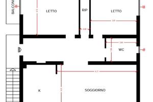 Appartamento con giardino