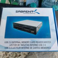 Lettore schede per pc Sabrent