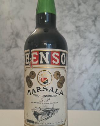 Liquore Benso Marsala anno 1970