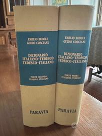 Due vocabolari Vintage (italiano/ tedesco)