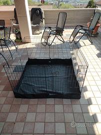 recinto più tappetino per animali domestici 