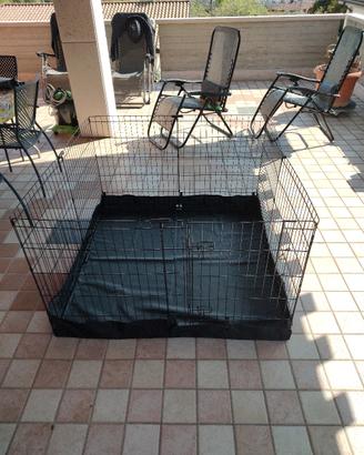 recinto più tappetino per animali domestici 