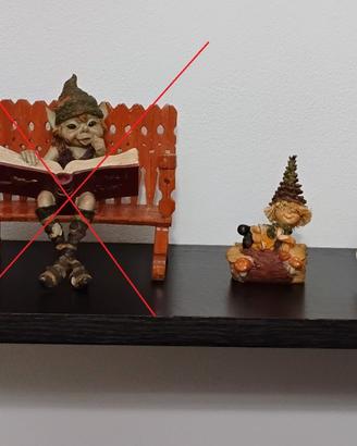 Pixies da collezione, statuette di elfi e fatine