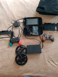 Nintendo switch con accessori