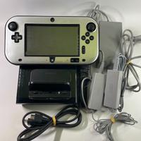 nintendo wii u nera con accessori