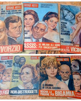 Lotto  Riviste fotoromanzi vintage Grand Hotel 70s