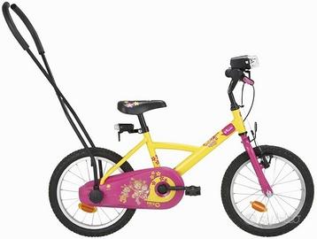 barra per l'apprendimento bici bambino 