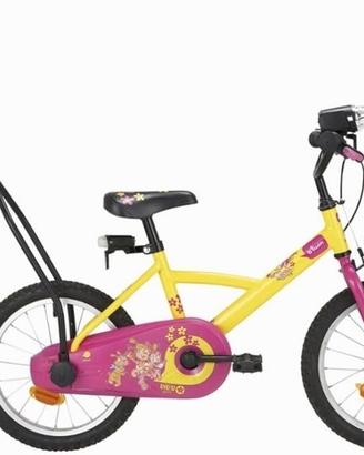 barra per l'apprendimento bici bambino 