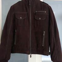 giacca POLBOT scamosciata. NUOVA