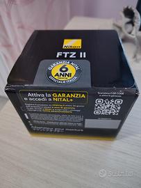 Nikon ftz ii Nital nuovo 