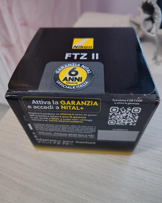 Nikon ftz ii Nital nuovo 