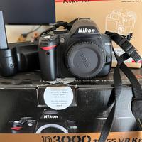 Fotocamera Reflex Nikon D3000  Battery Grip Report
