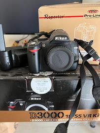 Fotocamera Reflex Nikon D3000  Battery Grip Report