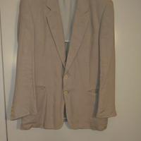 Giacca uomo in lino 100% – colore panna