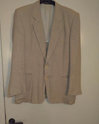 Giacca uomo in lino 100% – colore panna