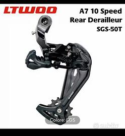 Deragliatore posteriore LTWOO A7 10 velocità MTB