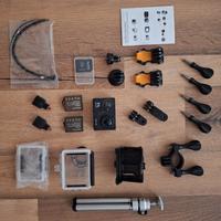 action cam 4k fisheye foto video borsa attacchi