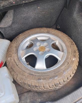 cerchi in lega con gomme nuove golf4 5buchi