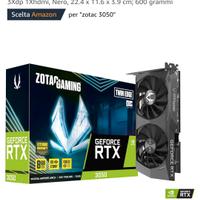 Scheda Video RTX 3050 8GB OC - Usata (come nuova)