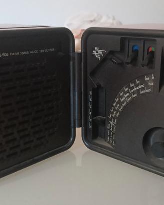 Radio cubo brionvega TS 505 Rossa-funzionante 
