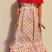 Vestito originale lungo  per bambola Barbie - RARO