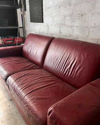 Divano 3 posti Poltrone e Sofà in similpelle