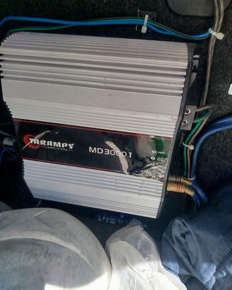 amplificatore taramps 3000.1 , 1 ohm