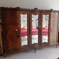 armadio stile chickenbach con specchi