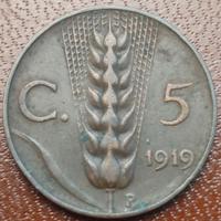 5 Centesimi Spiga 1919