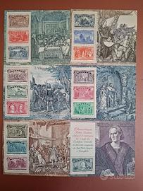 Serie completa francobolli I viaggi di Colombo