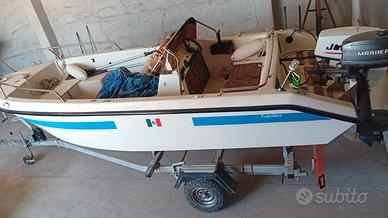 Barca 4.80 motore 40 2 tempi