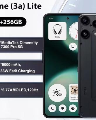 NOTHING PHONE 3A LITE 8/256GB BLACK WHITE NUOVI 🔥