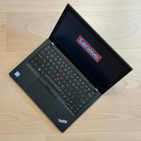 LENOVO X280 - i7 16GB RAM 256GB SSD - NERO