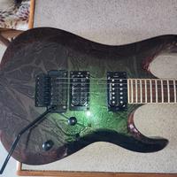 chitarra elettrica Cort X-Custom Mystic Ice Crazer