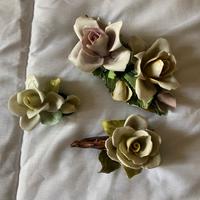 Rose di capodimonte due singole e una doppia