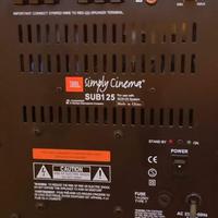 Sistema Audio JBL Simply Cinema SCS125 – 5 + 1