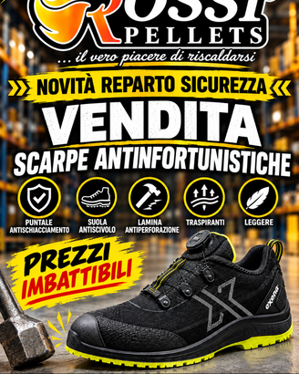 SCARPE ANTIFORTUNISTICHE NUOVE!