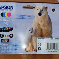 Cartuccia originale Epson multipack 26