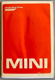 Libretto Uso Manutenzione Mini Austin Rover 1982