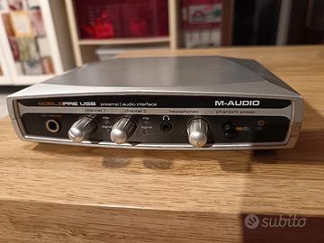 Scheda Audio M-Audio Mobilepre USB