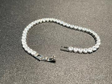 bracciale tennis con zirconi