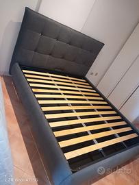 LETTO MATRIMONIALE LUXUR NUOVO top-qualità 207x160