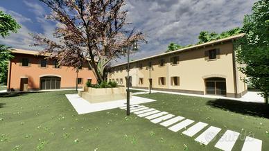 VILLA A SCHIERA A MODENA