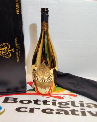ARMAND DE BRIGNAC GOLD JEROBOAM 3 LITRI VUOTA 