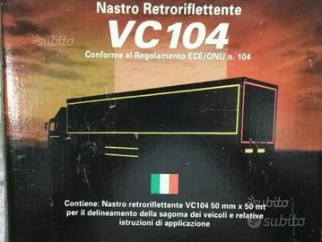 Nastro retroriflettente per segnalazione sagome