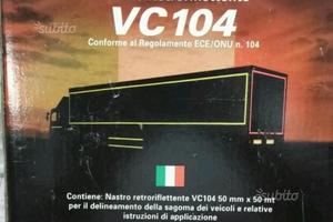 Nastro retroriflettente per segnalazione sagome