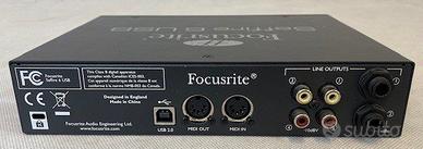 SCHEDA AUDIO FOCUSRITE SAFFIRE 6