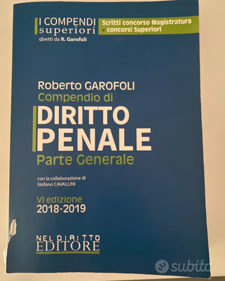 Manuale diritto penale nel diritto