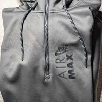 Tuta Nike SPORTSWEAR AIR MAX GRAPHIC HALF-ZIP HOOD
